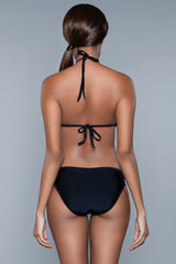 Be Wicked Violet Swimsuit Black