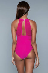 BeWicked Briella Swimsuit One Piece Fuchsia Pink