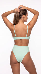 Be Wicked Chanity Swimsuit Neon Green