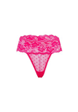 Oh la la Cheri Missy G-String Lace Panty Pink Yarrow