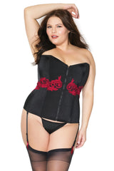 Coquette Queen Yes Queen Corset Black