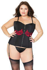 Coquette Queen Yes Queen Corset Black