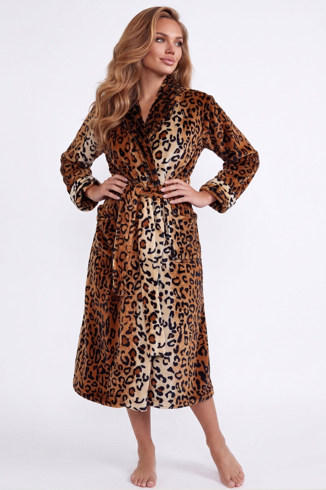 Be Wicked Leopard Robe