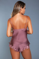 BeWicked Bambi Cami Set Lace Trim
