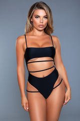 BeWicked Venetia One Piece Swimsuit Bikini Black