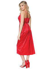 Coquette Red Handed Dress