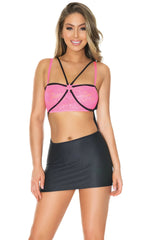 Coquette Multi Task Convertible Dress Black