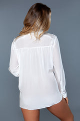 BeWicked Mackenzie Sleepshirt White