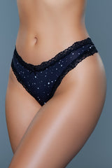 Be Wicked Jade Thong 3 Pack Black-Grey-White