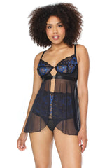 Coquette Perfect Harmony Babydoll Black