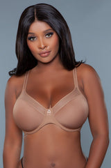Be Wicked Seamless Kristy Full Coverage Bra Cinnamon