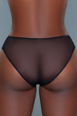BeWicked Sabrina Panty Black