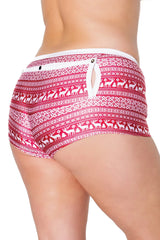 Coquette Queen Sleigh Queen Unisex Boxer Brief Red