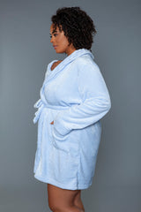BeWicked Kaylee Plush Robe Light Blue