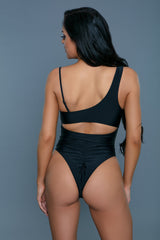 BeWicked Nadia Swimsuit Cheeky One Piece Black