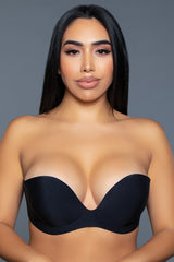 BeWicked Barely Even There Bra Black