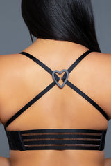 BeWicked Heart Converting Clips Pack Black White & Clear