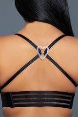 BeWicked Heart Converting Clips Pack Black White & Clear