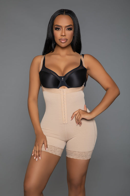 BeWicked Shapewear Cinch Me In Bodyshaper Beige