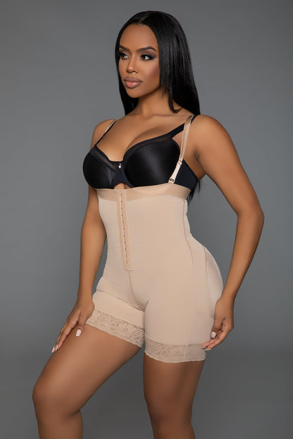 BeWicked Shapewear Cinch Me In Bodyshaper Beige