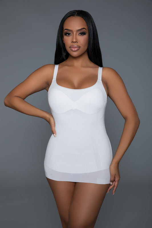 BeWicked Shapewear Stay Sexy Shaper Top White