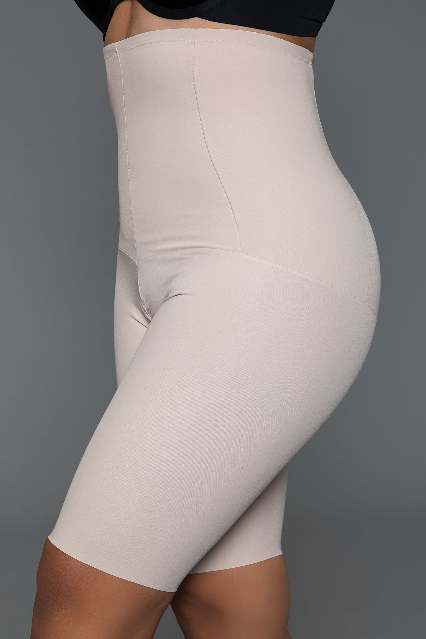 BeWicked Shapewear Shape Sculpting Shaper Shorts Beige