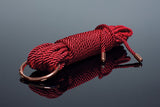 Coquette Pleasure Collection Silky Smooth Rope Red/Rose Gold-Rebel Romance