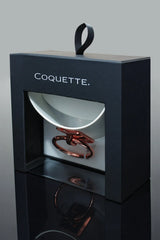 Coquette Pleasure Collection Adjustable Collar White/Rose Gold-Rebel Romance