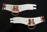 Coquette Pleasure Collection Adjustable Accessory White/Rose Gold-Rebel Romance