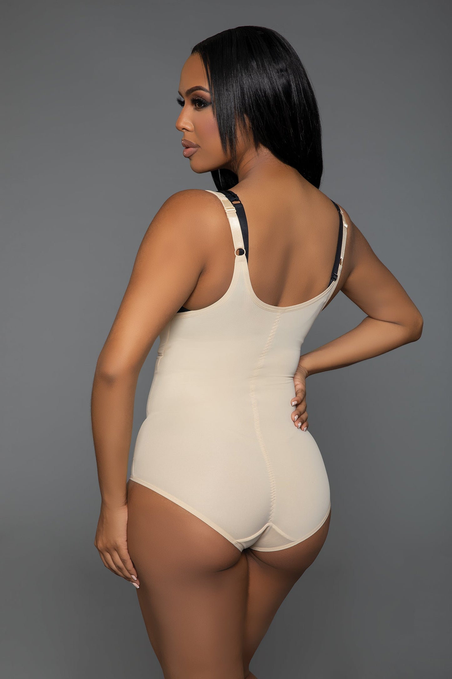 BeWicked Shapewear Keep It Tight Bodysuit Shaper Beige