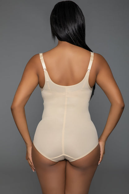 BeWicked Shapewear Keep It Tight Bodysuit Shaper Beige