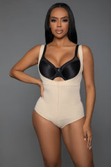 Be Wicked Keep It Tight Bodysuit Shaper Nude