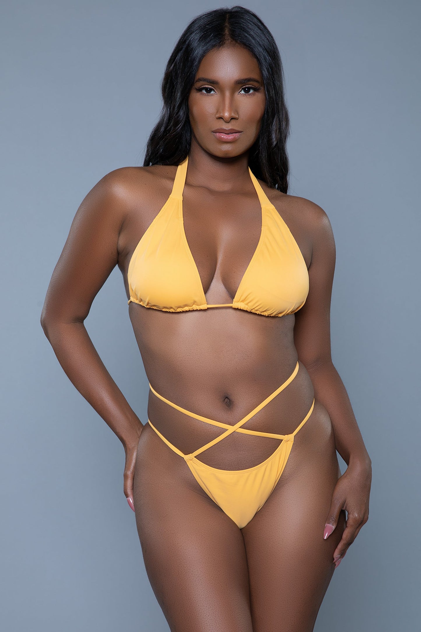 BeWicked Swimwear Abigail Bikini Set Yellow