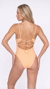 Be Wicked Addison Swimsuit Melon