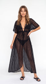 Be Wicked Alice Cover-Up Maxi Dress Black