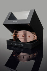 Coquette Pleasure Collection Eye Blind Fold - Rose Gold-Rebel Romance