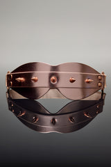 Coquette Pleasure Collection Eye Blind Fold - Rose Gold-Rebel Romance