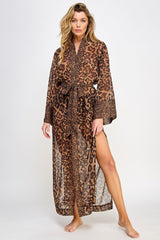 BeWicked Juliana Robe Leopard
