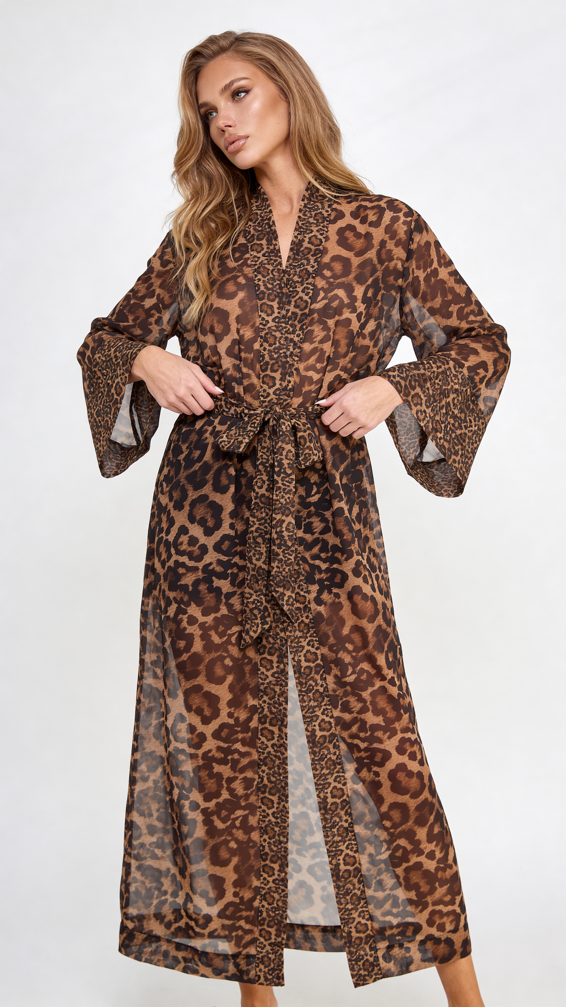 Be Wicked Juliana Robe Leopard