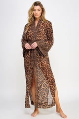 BeWicked Juliana Robe Leopard