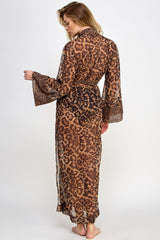 BeWicked Juliana Robe Leopard