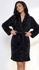 Be Wicked Ariel Robe Black