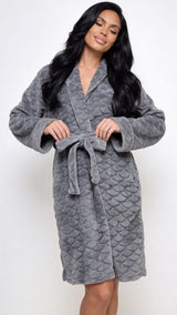 Be Wicked Ariel Robe Slate