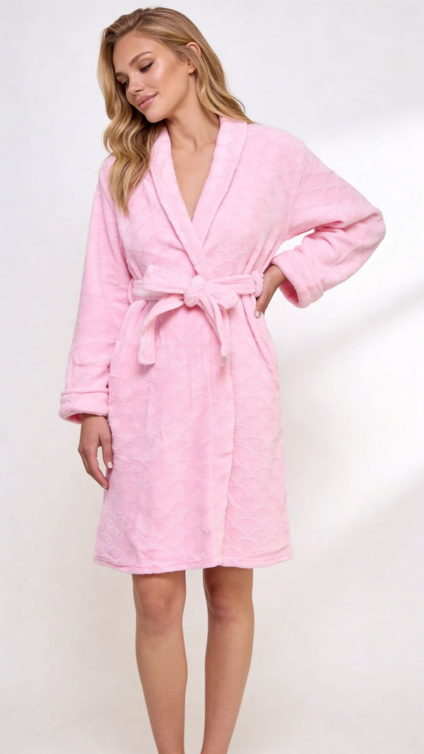 Be Wicked Ariel Robe Pink
