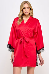 Satin & Lace Isadora Robe