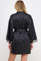 Satin & Lace Isadora Robe