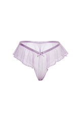 Oh la la Cheri Maylah Mesh Flared Boyshort Panty Lavendula
