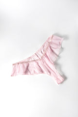 Oh la la Cheri Maylah Mesh Flared Boyshort Panty Pink Tulle