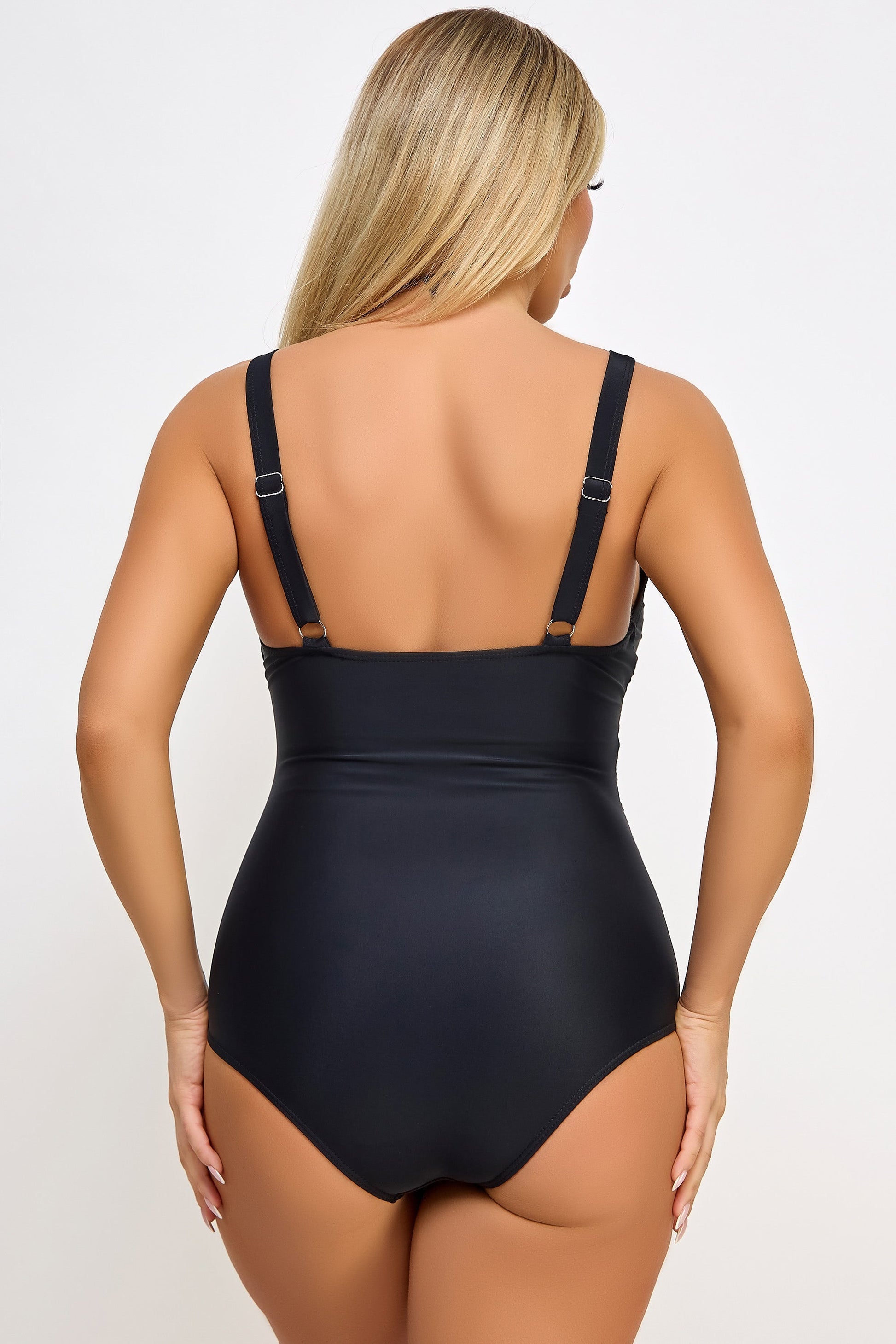 BeWicked Swimwear Jacky Effortless Elegance Swimsuit Tummy Control Black