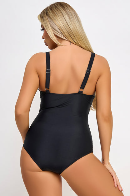 BeWicked Swimwear Jacky Effortless Elegance Swimsuit Tummy Control Leopard